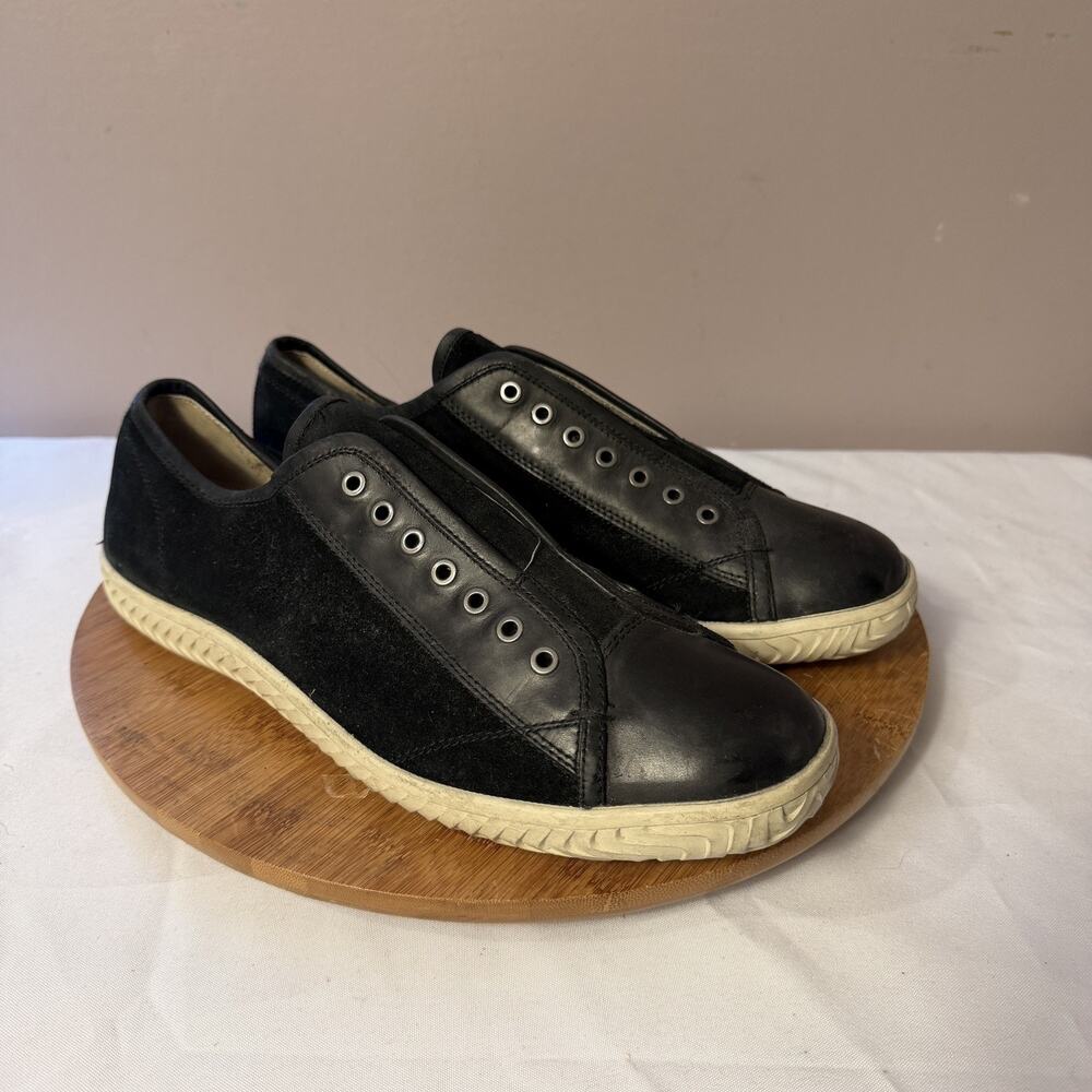John Varvatos 315 Vulc Laceless Leather Low Top Men’s Sz 11